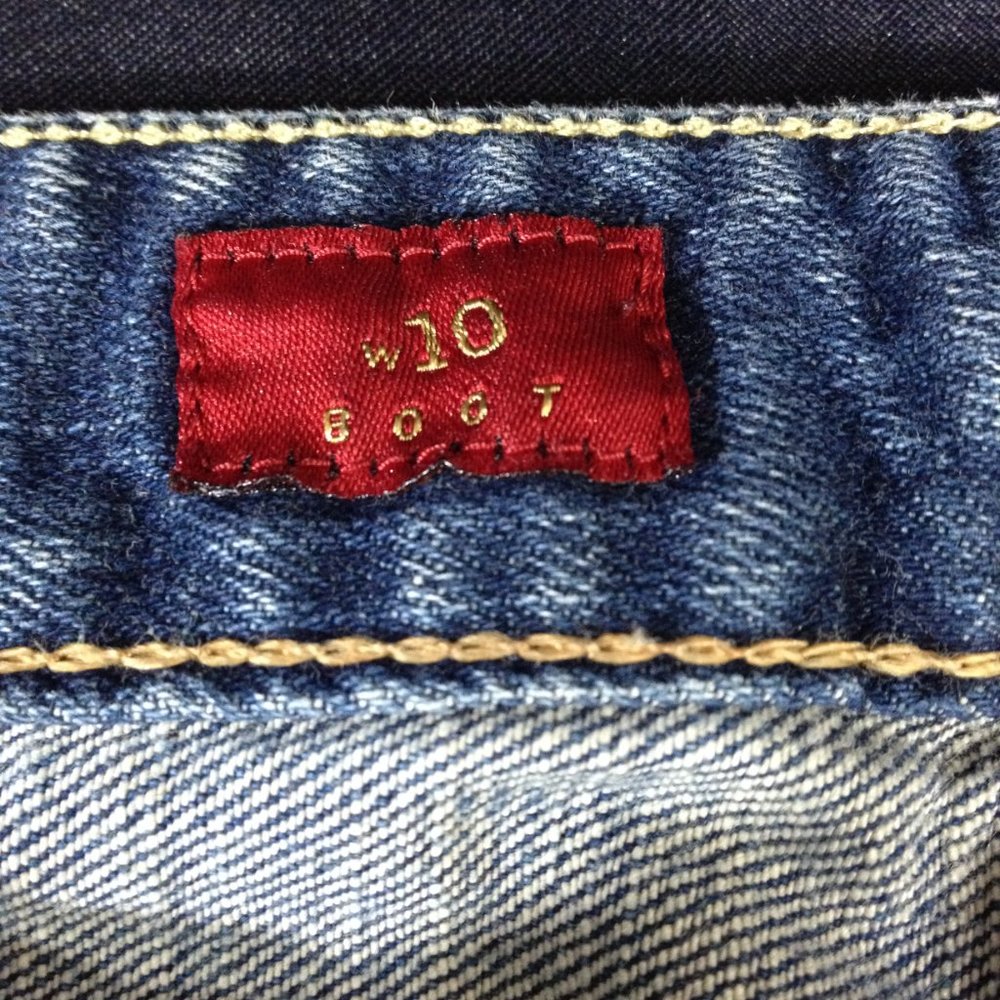 X2 Bootcut Blue Jeans W10, Sz 6L,28x32 - Picture 4 of 11